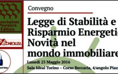 Presentazione convegno ‘Legge di Stabilità e Risparmio Energetico’